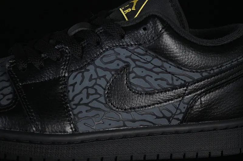 All categories Air Jordan Jordan series basketball shoes Air Jordan 1 Low G version pure original Air Jordan 1 Low "Elephant" AJ1 Joe 1 burst pattern Danger warning low-top cultural casual sneakers IM6568-010
